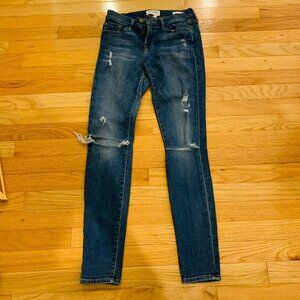 FRAME Le Skinny De Jeanne Stretch Jeans Size 26 $345